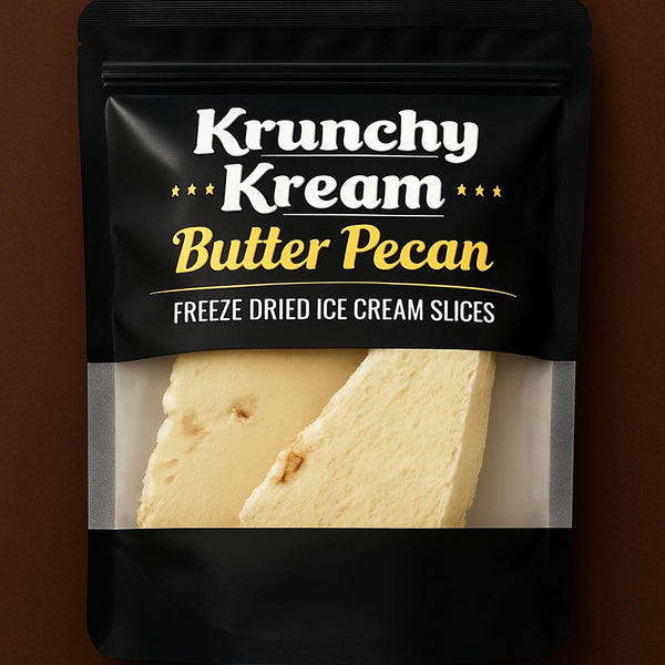 Butter Pecan Freeze Dried Ice Cream Slices