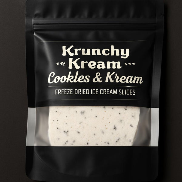 Cookies And Kream Freeze Dried Ice Cream Slices